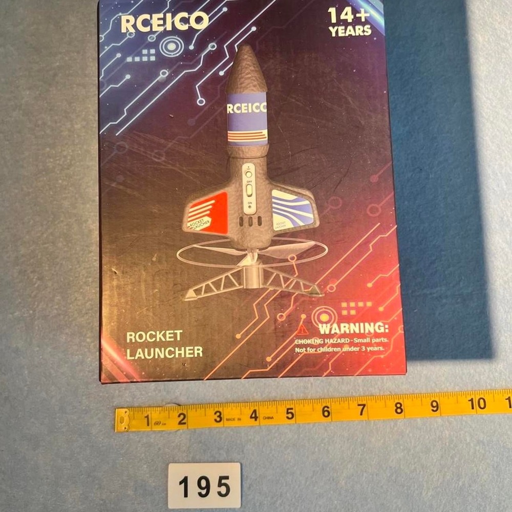 RCEICO Rocket Launcher Toy NIB